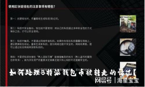 如何处理B特派钱包币被转走的情况？