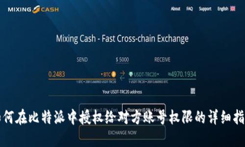 如何在比特派中授权给对方账号权限的详细指南